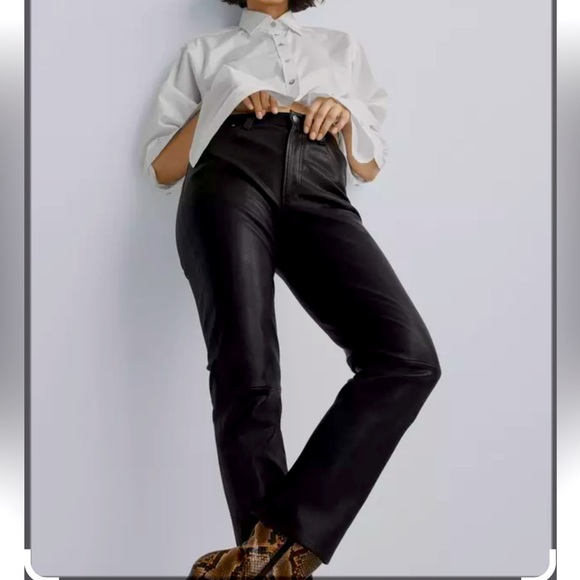 Rag & bone leather pants - Picture 3 of 11